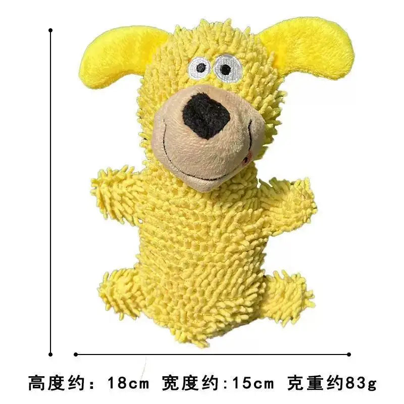 Cute Animal Plush Squeaky Dog Toys – 9 Styles for Puppies