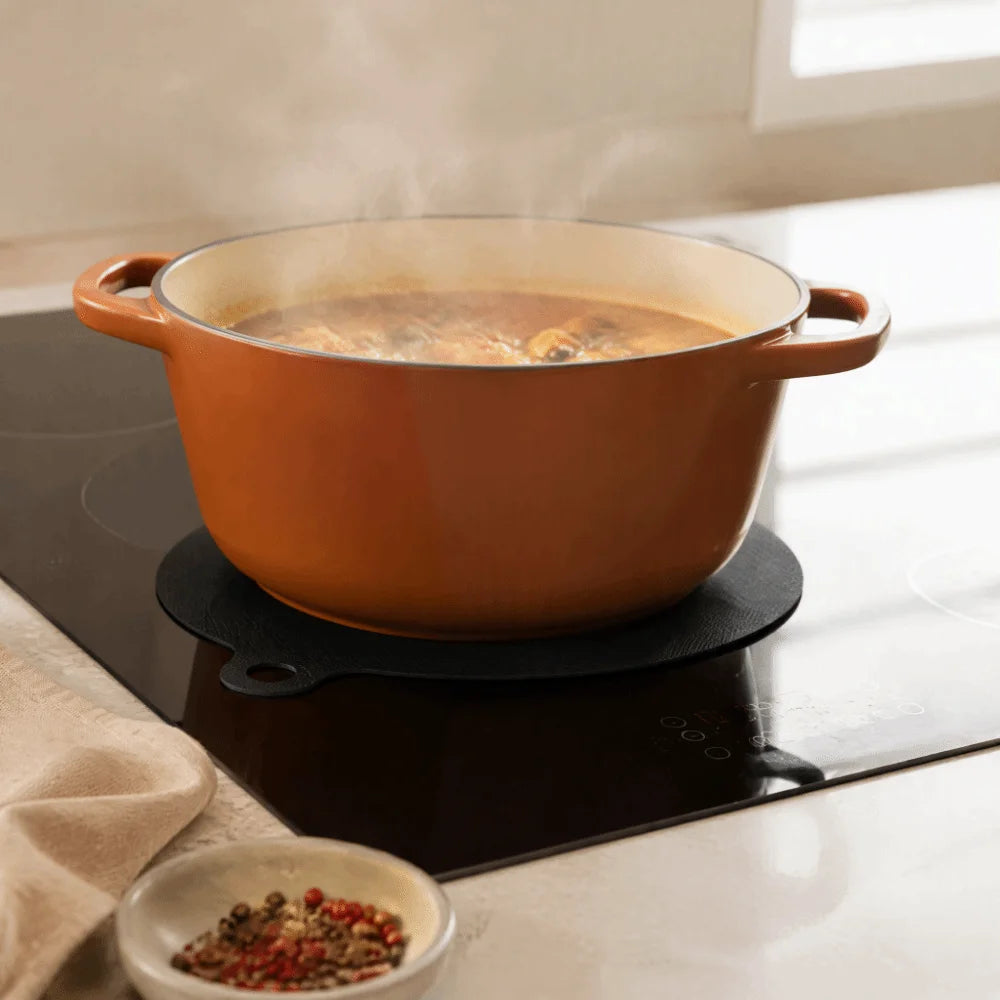 5-Piece Silicone Induction Cooktop Mat Set – Non-Slip Protection