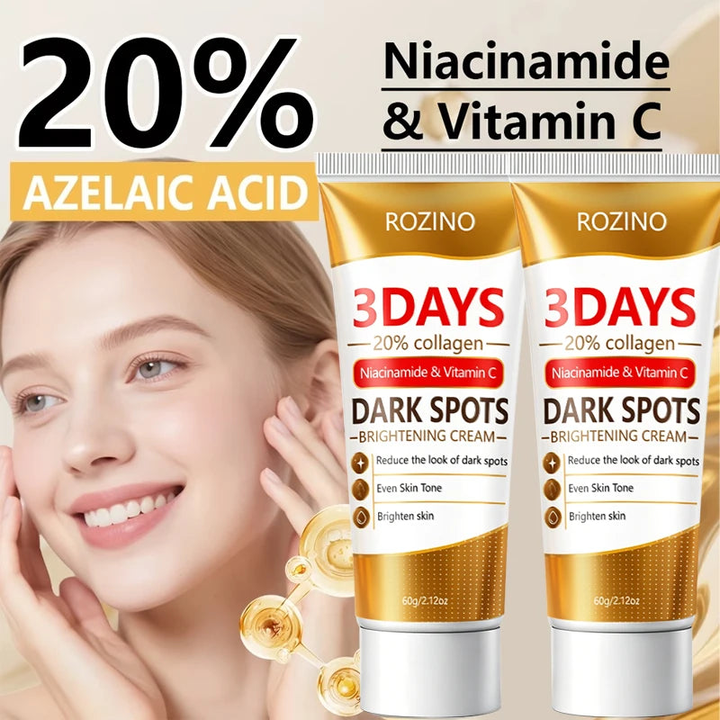 ROZINO Brightening Cream – Collagen, Niacinamide & Vitamin C