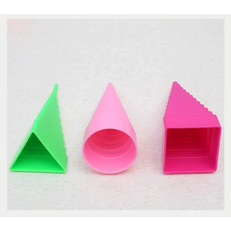 5-Piece Tower Shape Paper Quilling Tools Mould Set