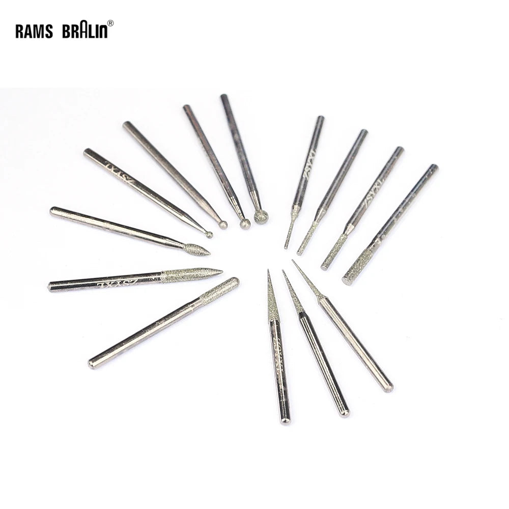 Diamond Burr Bits Set – Jewelry Jade Alloy Carving & Grinding