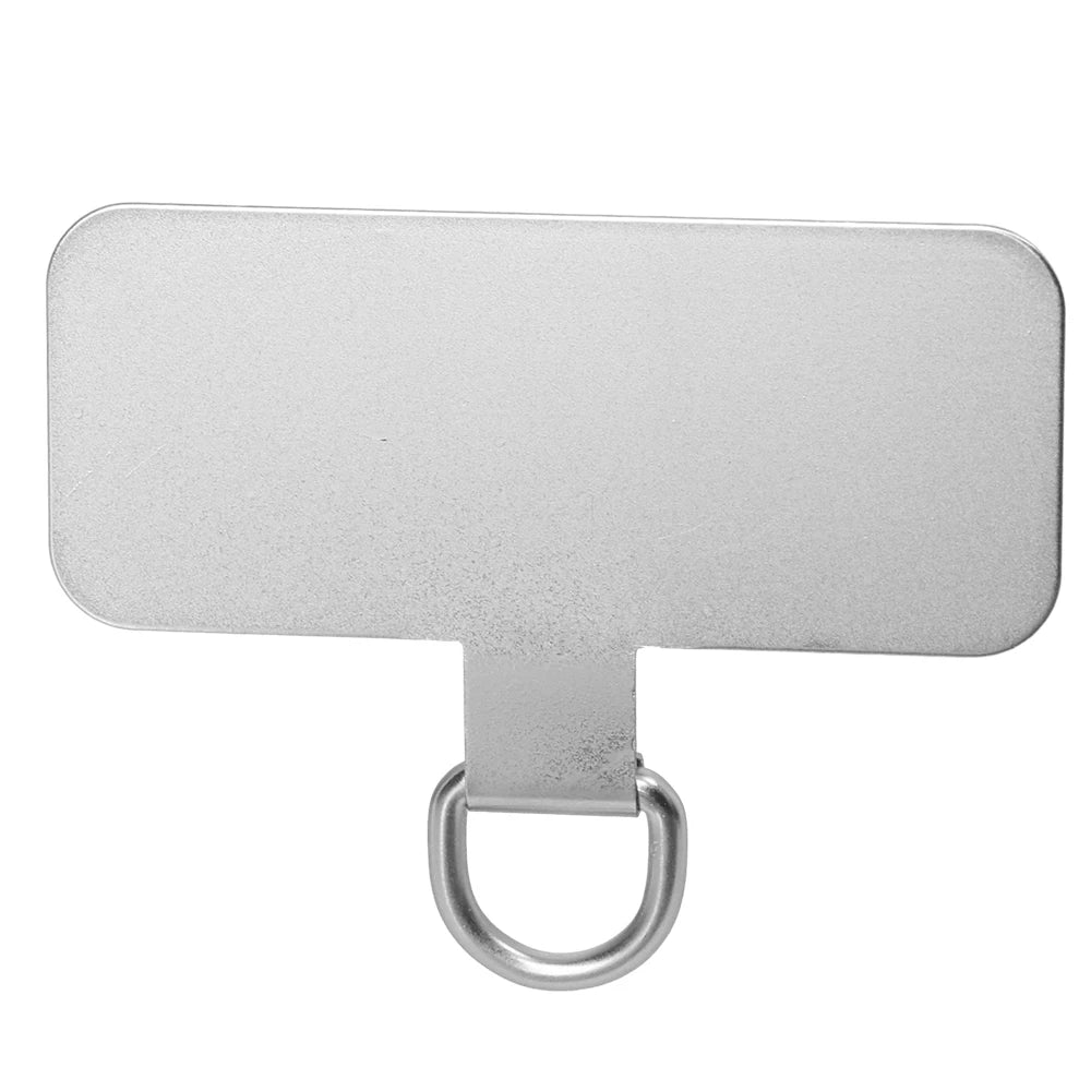 Stainless Steel Phone Lanyard Patch Clip | Anti-Drop Tab