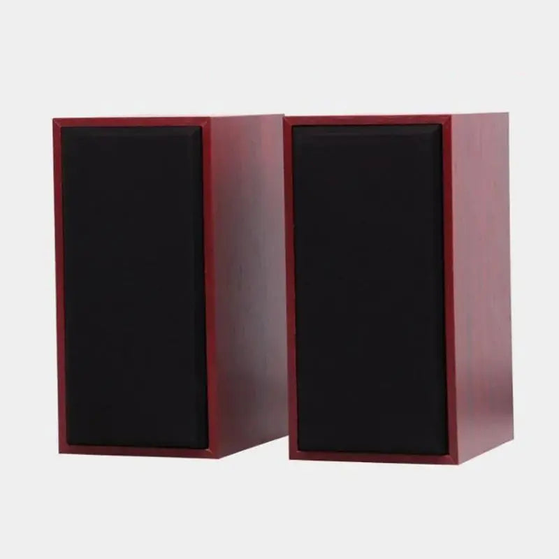 Wooden Bookshelf Speakers – USB Home Theater & Desktop