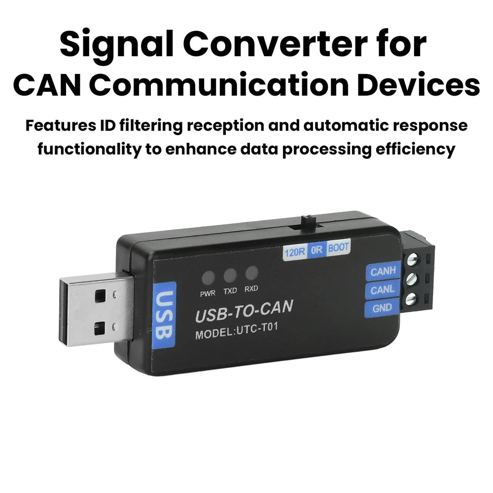 USB to CAN Adapter Analyzer – PCAN Firmware Signal Converter