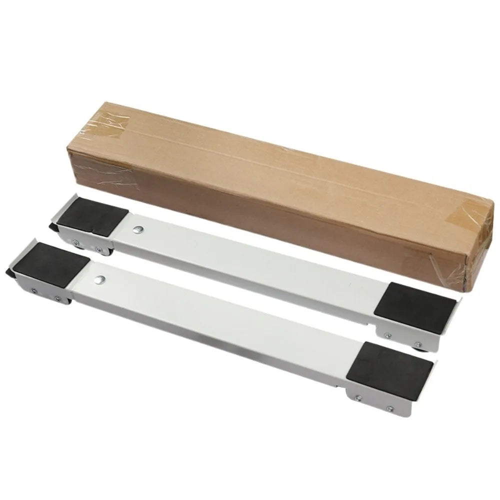 Adjustable Appliance Base with 360° Universal Wheels – 2-Pack