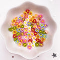 100pcs Resin Flower Flatback Rhinestones – Nail Art & DIY Craft