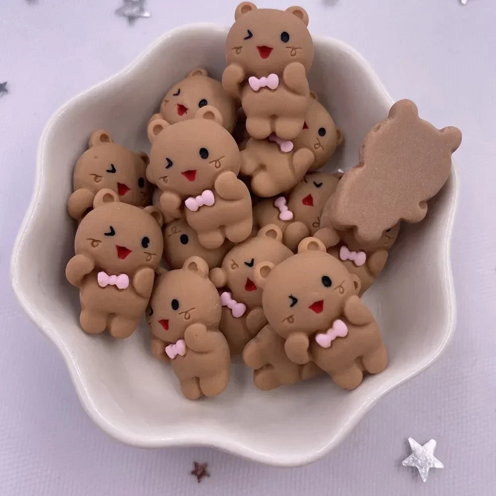 20PCS Kawaii Resin Flatback Mini Figurines – DIY Craft Decor