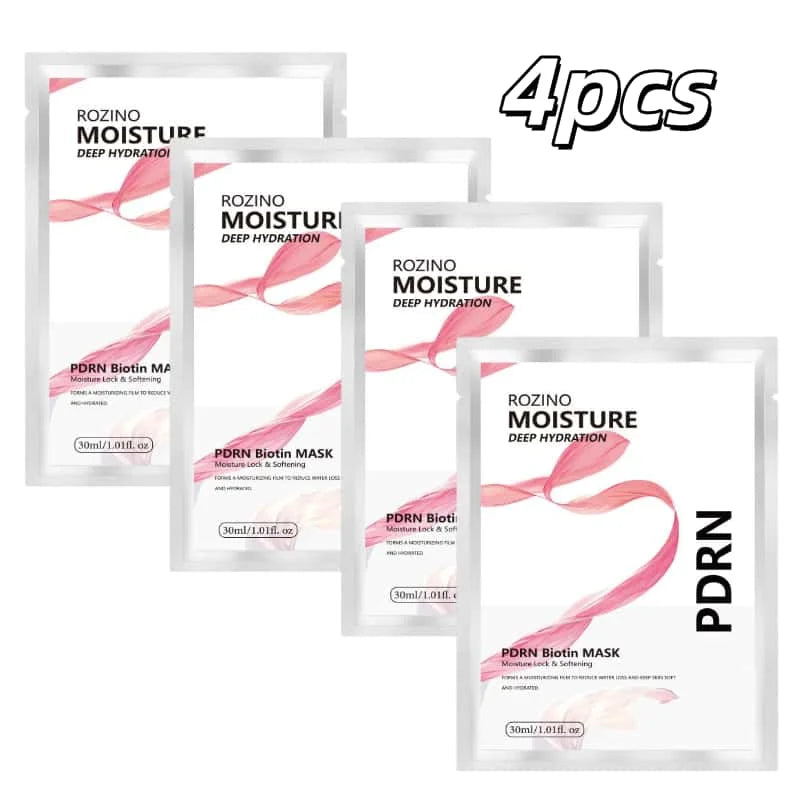 ROZINO PDRN Biotin Hydrating Face Mask – Moisturizing & Firming