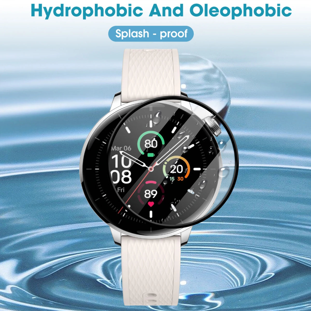 OnePlus Watch 3 43MM Flexible Screen Protector – Clear Film