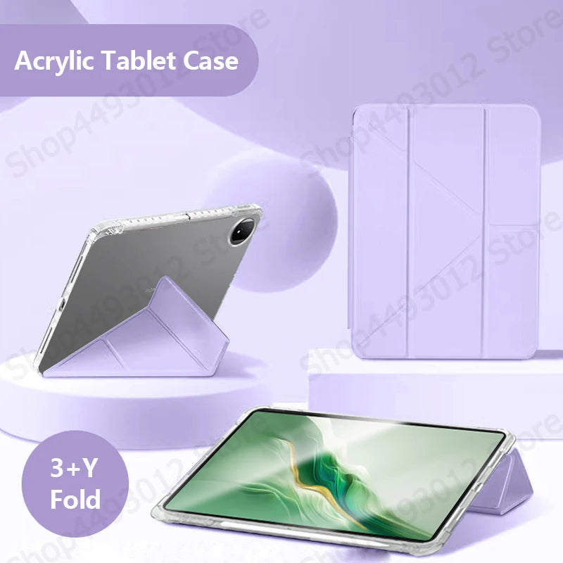 Honor Magic Pad 2 Case 12.3" Smart Fold Stand & Pencil Holder