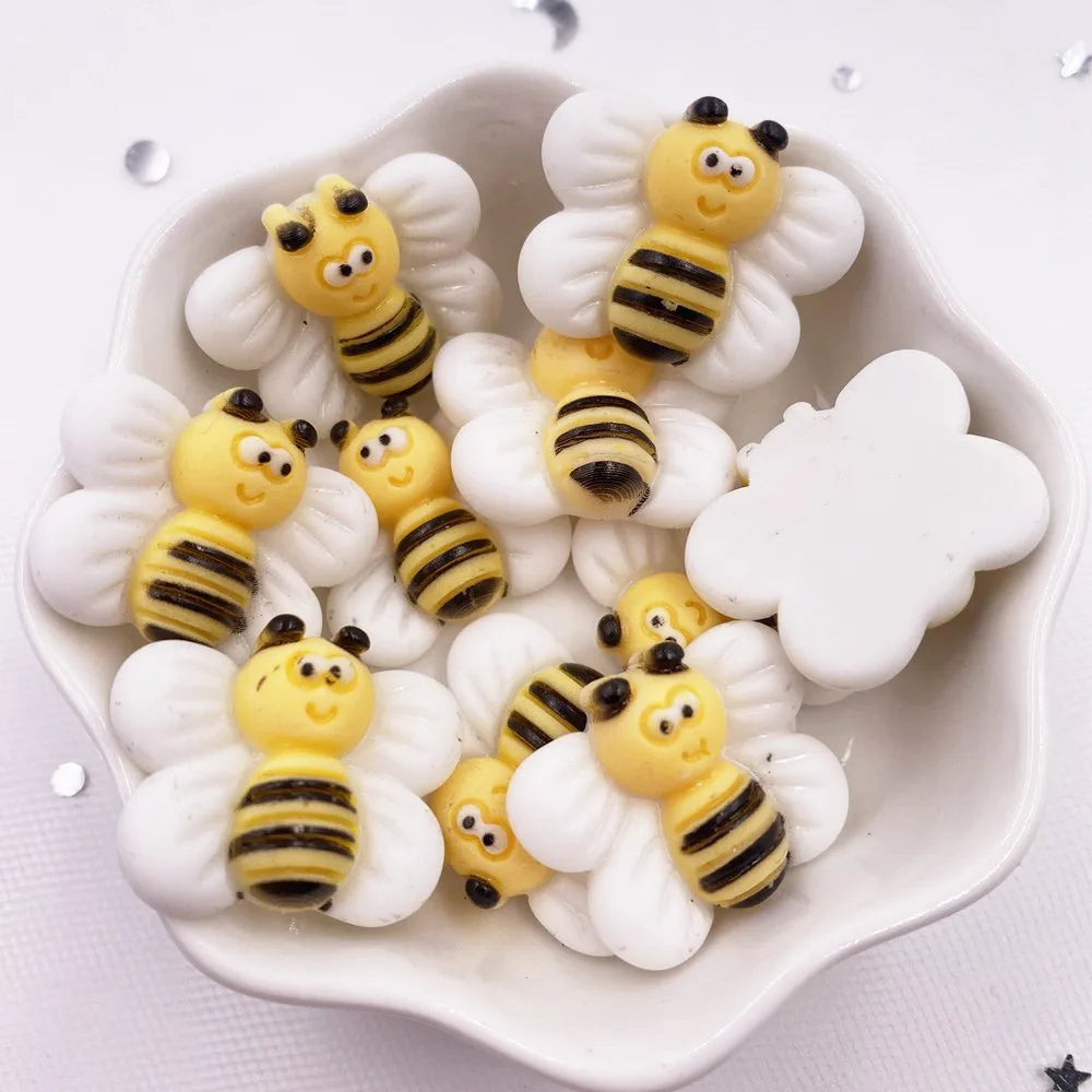 10PCS Kawaii Resin Animal Flatback Figurines – DIY Craft Decor