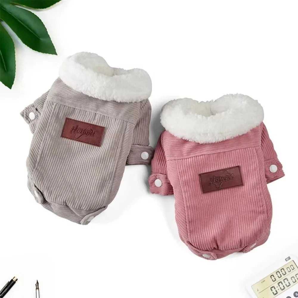 Windproof Winter Dog Jacket – Warm Vest Coat for Small Dogs