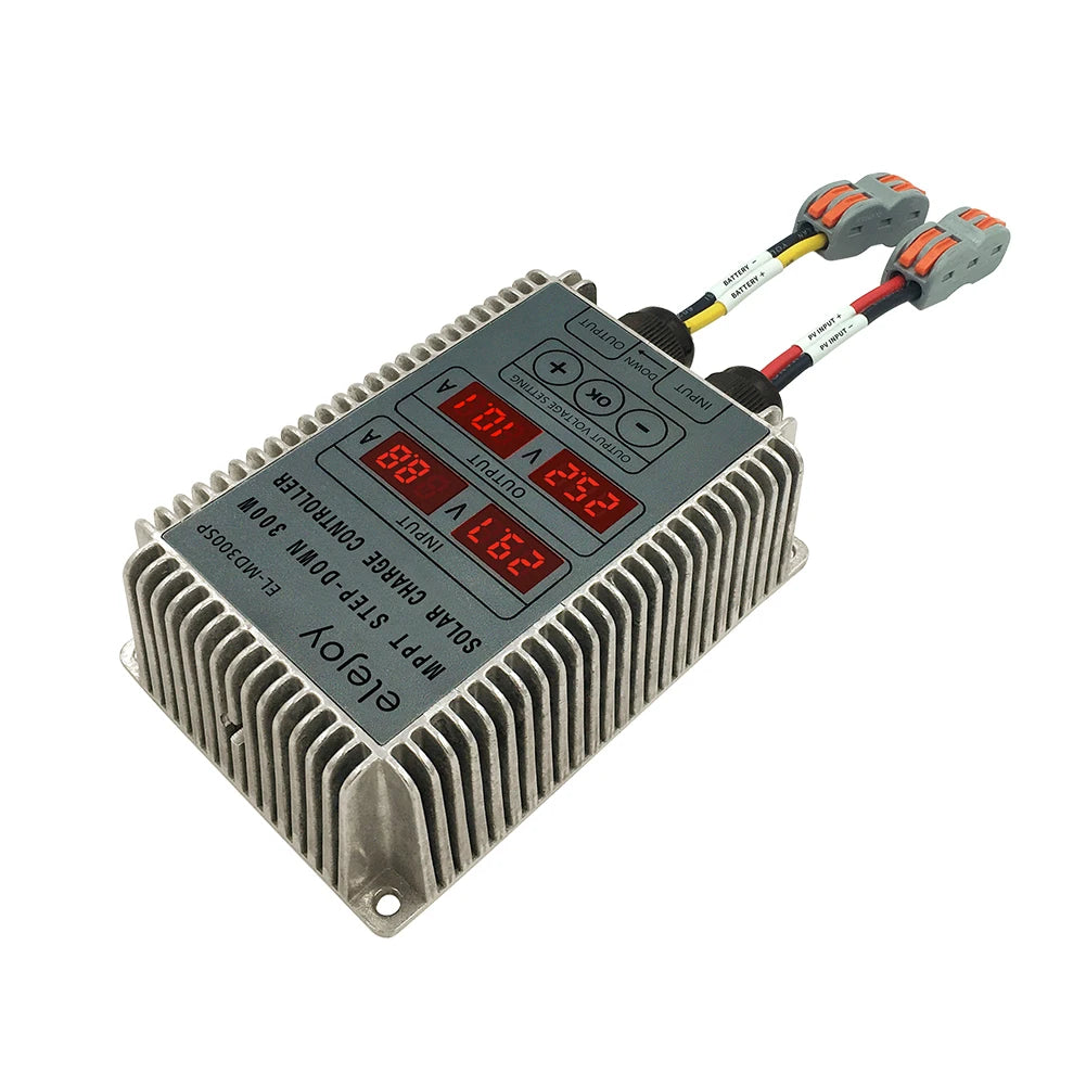 400W MPPT Solar Charge Controller | 10–30V Adjustable Output