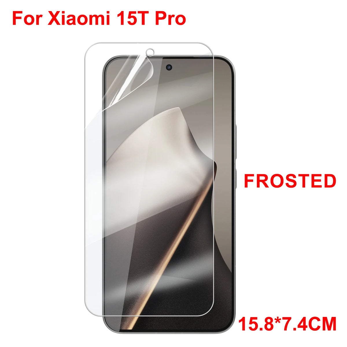 Xiaomi 15T / 15T Pro Hydrogel Screen Protector – HD & Matte