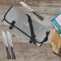 Kesoto Chef Knife Roll Bag – 14-Slot Kitchen Tool Organizer