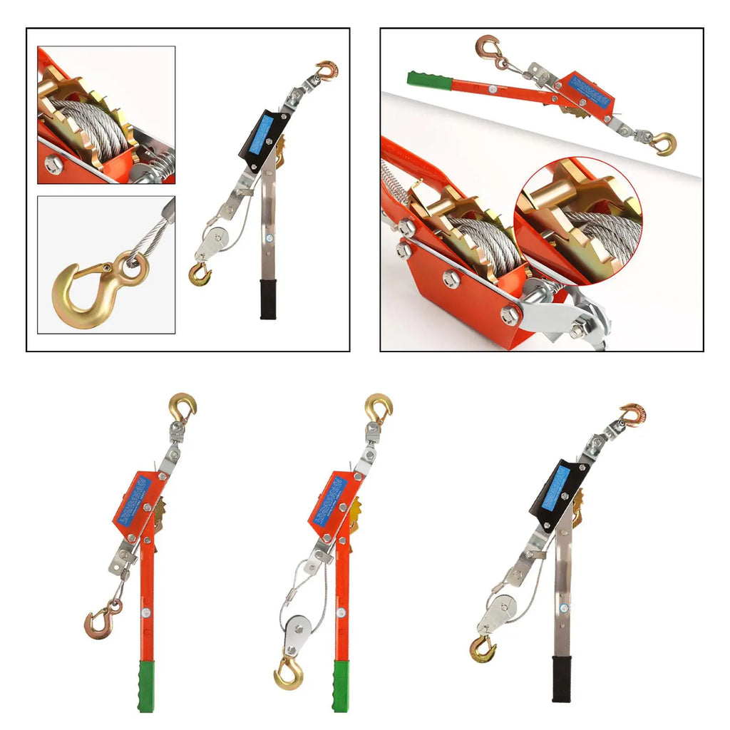 Adjustable Cable Tensioner Wire Rope Gripper 1T 2T 4T