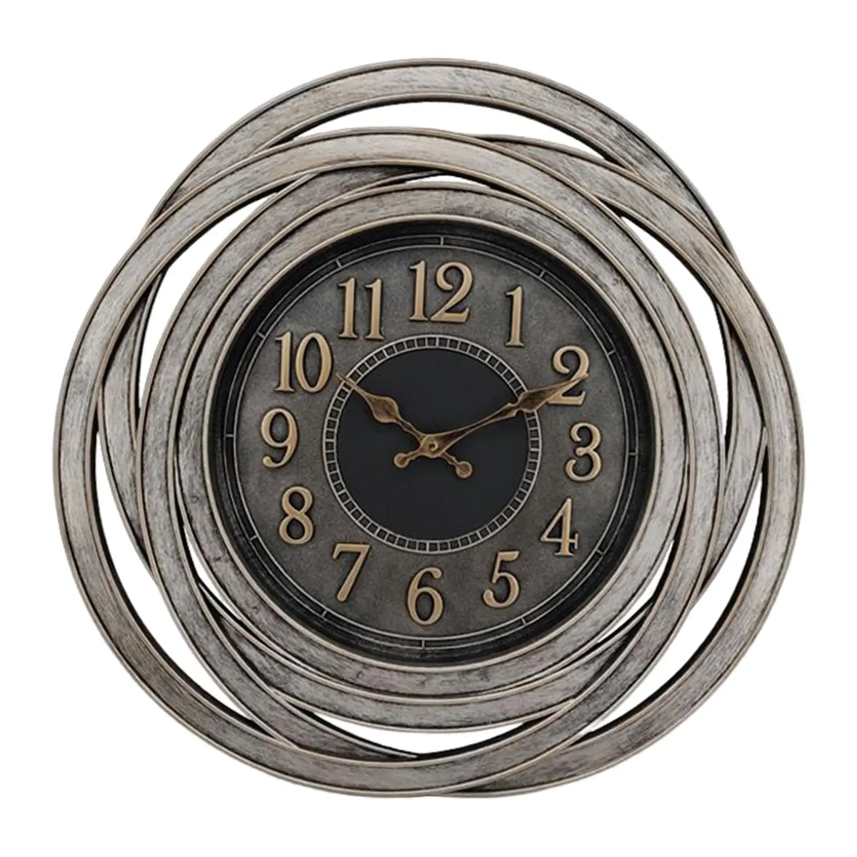 MagiDeal 20" Waterproof Outdoor Wall Clock – Silent Sweep