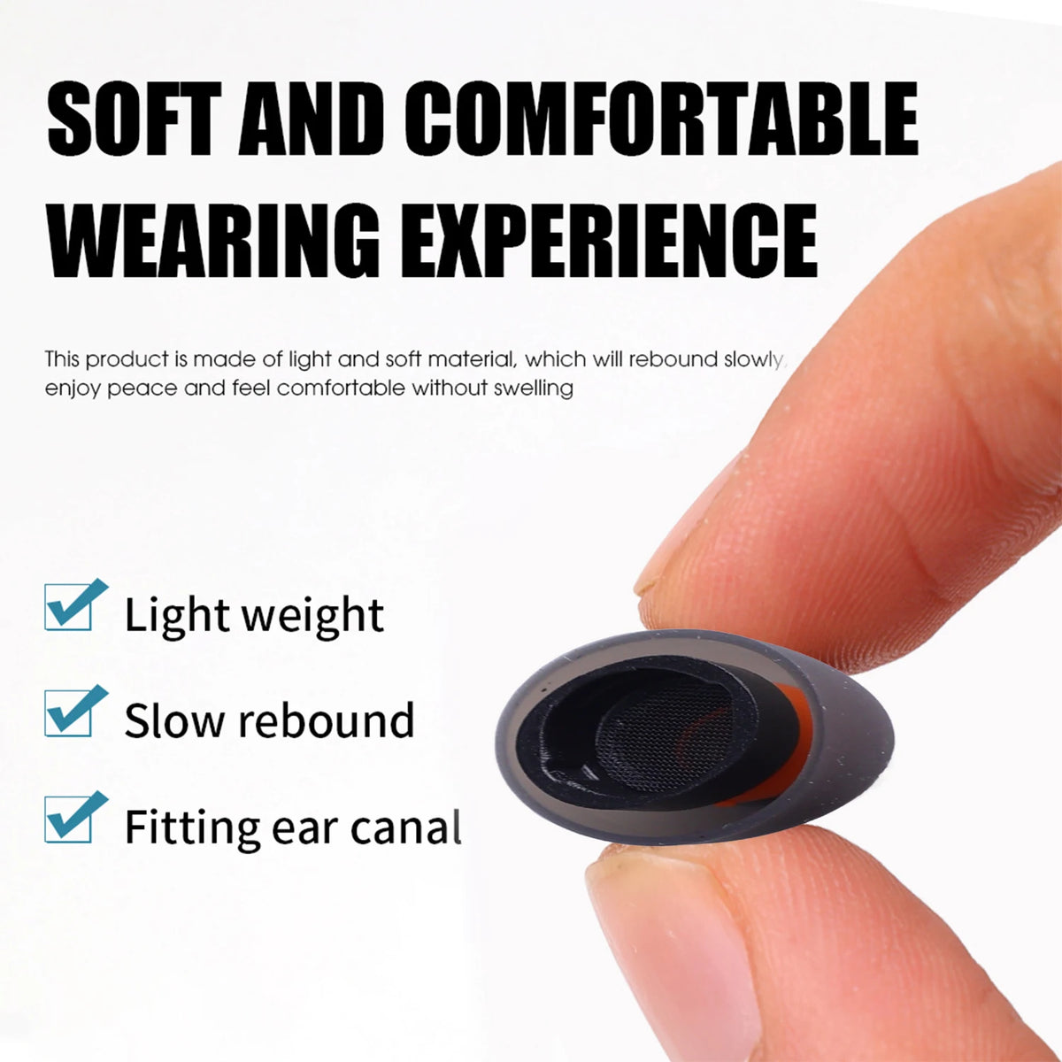 Silicone Ear Tips for Samsung Galaxy Buds 3 Pro – S/M/L Set