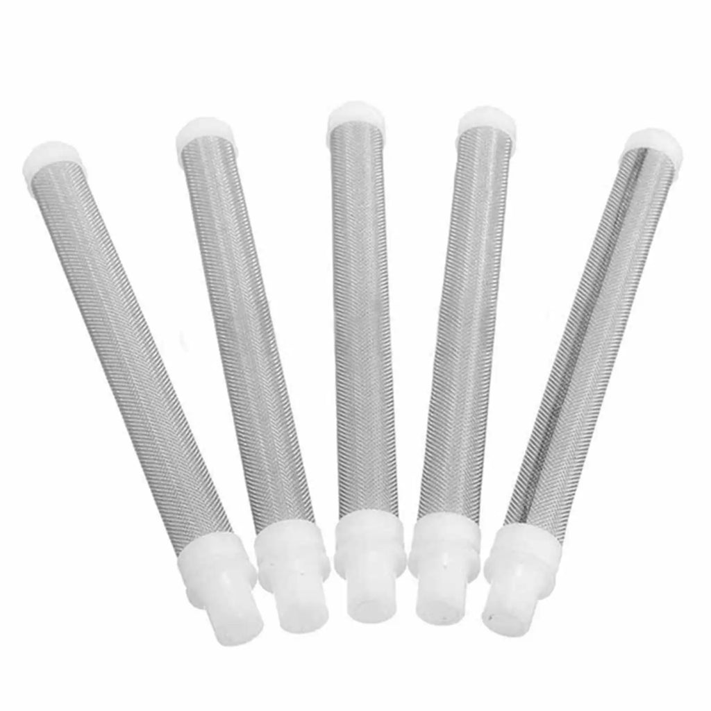 60 Mesh Airless Spray Filter Replacements – 5-Pack Stainless