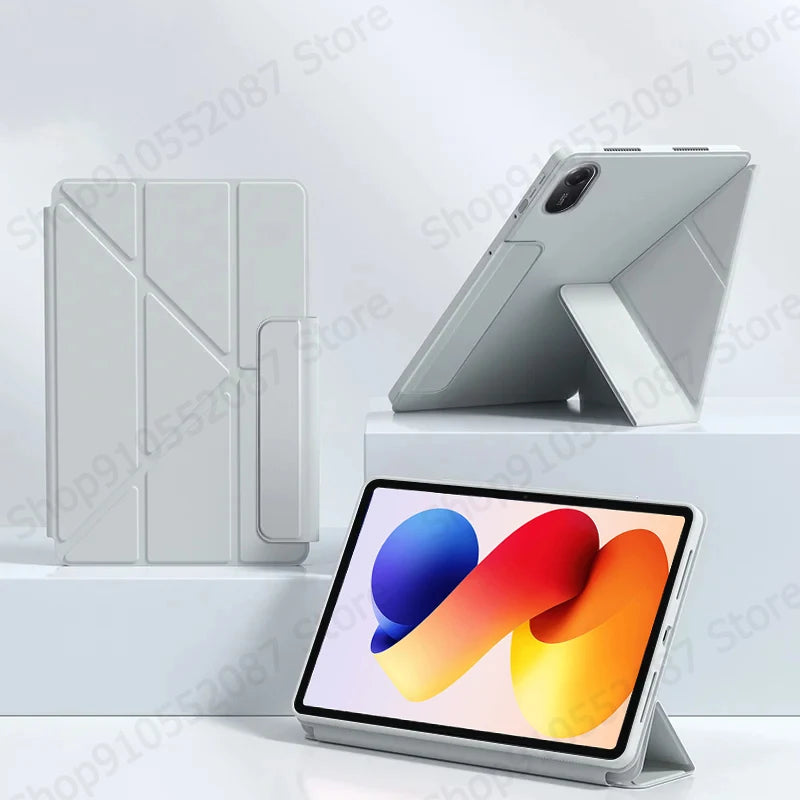 Redmi Pad 2 Pro 12.1" Magnetic PU Leather Tri-Fold Case