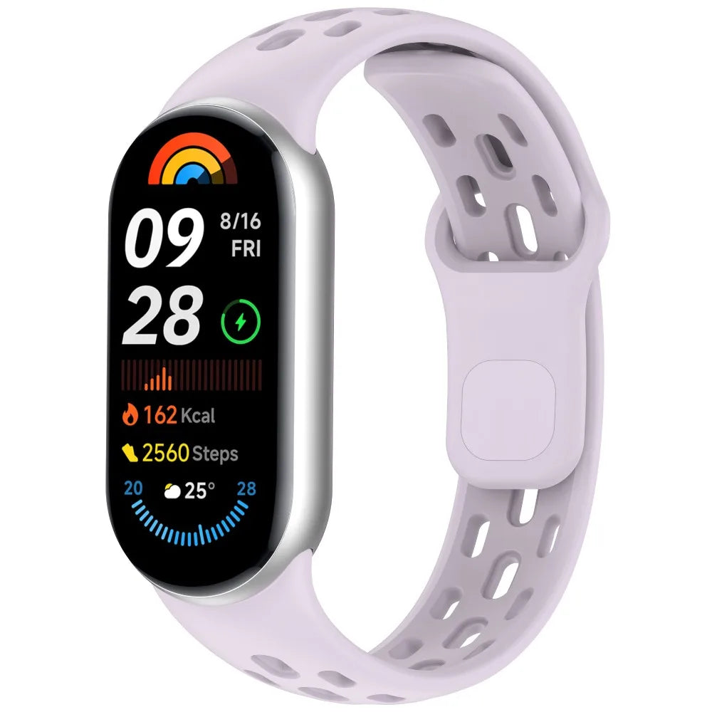 TPU Sport Band for Xiaomi Mi Band 8 9 10 – Breathable Strap