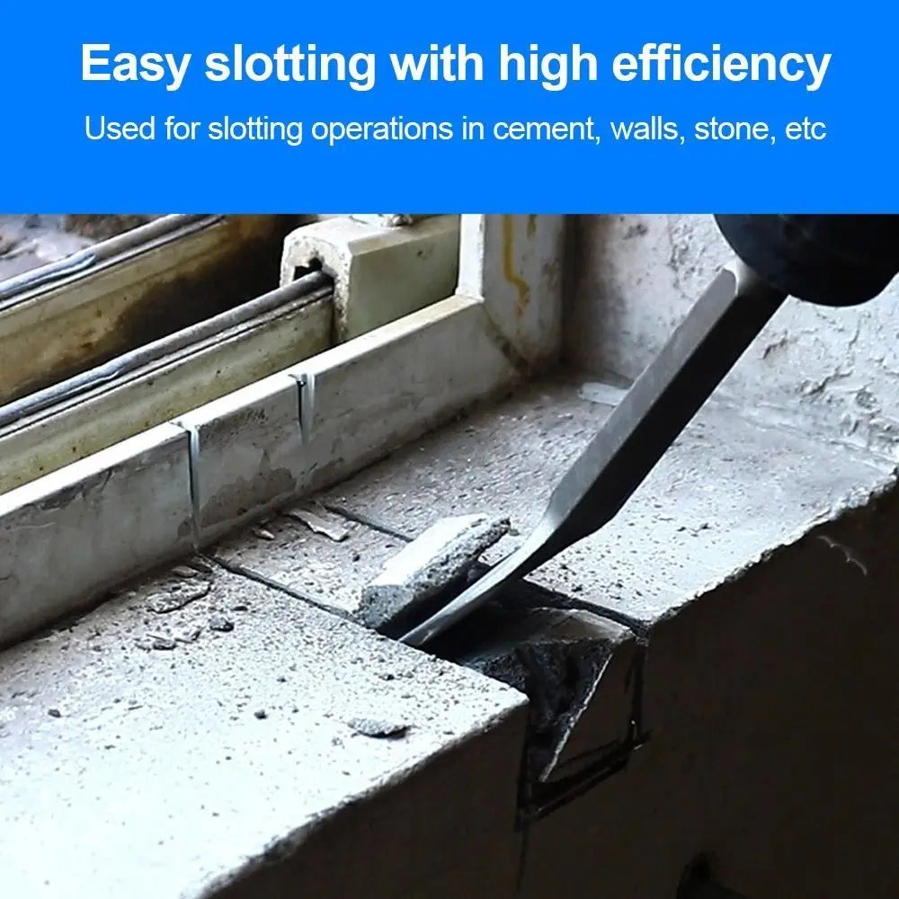 Hexagonal Shank Flat Chisel Impact Bit – Steel Masonry Tool