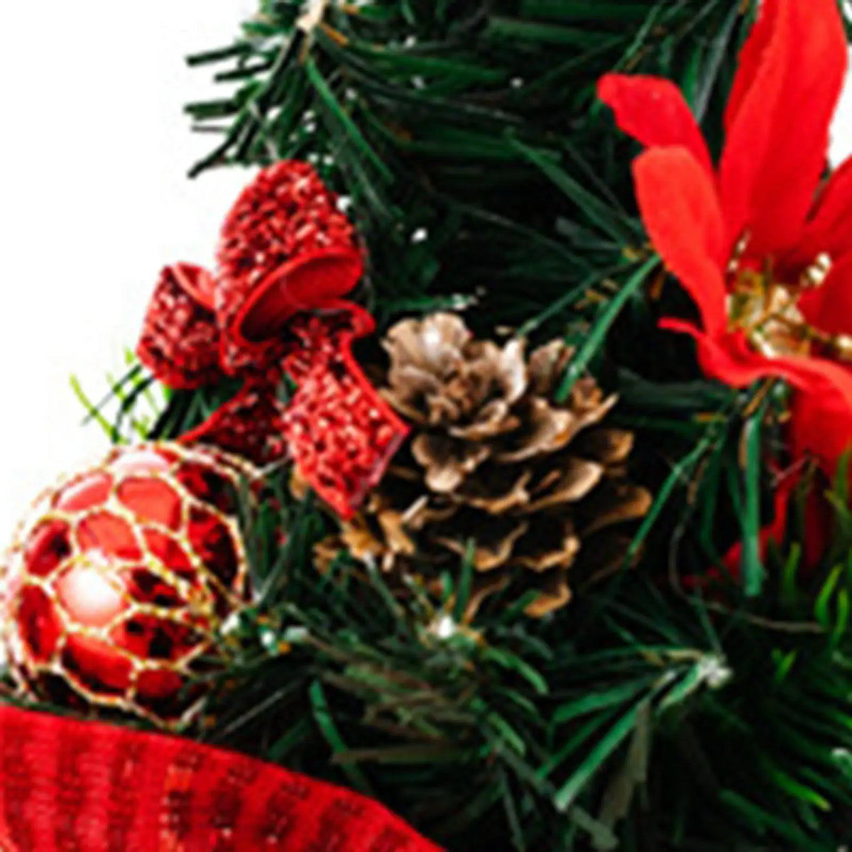 MagiDeal Mini Tabletop Christmas Tree Centerpiece – 8.66"