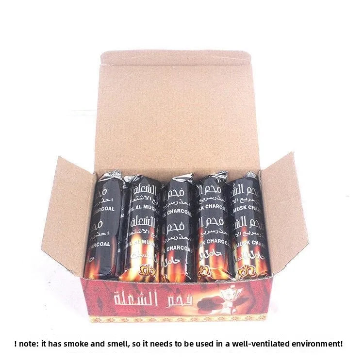 Smokeless BBQ Fruit Charcoal 33mm – Quick Ignition Tablets