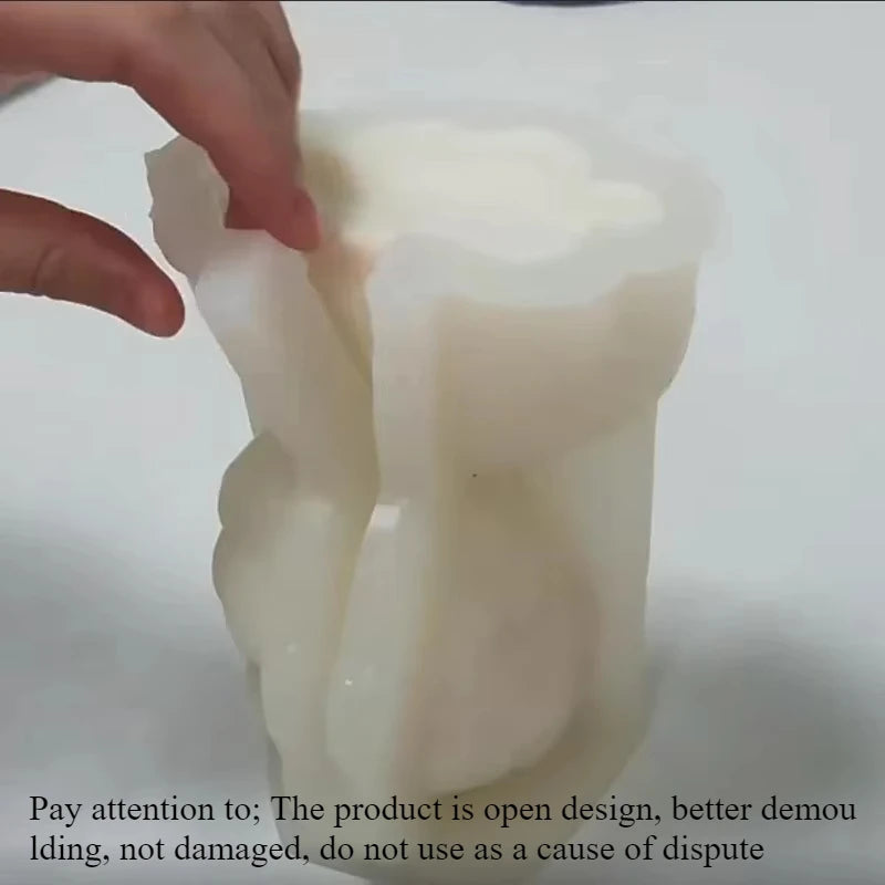 3D Girl Statue Silicone Mould – Candle, Soap & Resin Craft