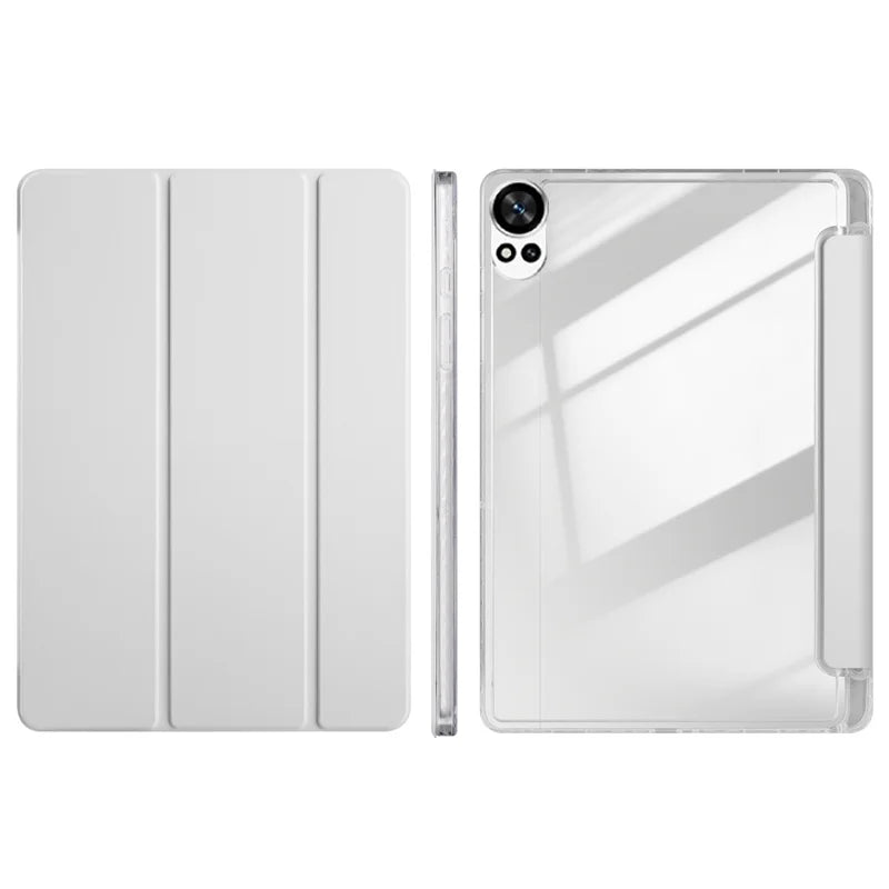 Huawei MatePad 12x Trifold Case – Clear Back & Pen Holder