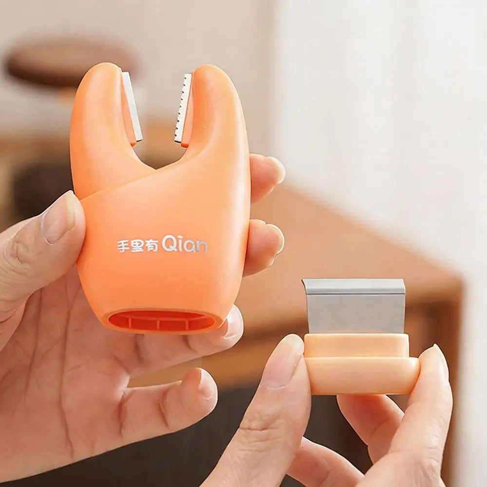 Multi-Functional Garlic Peeler with Scraper & Clips