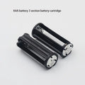 3×AAA Battery Holder Converter Adapter for Flashlights