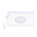 Flip Cover Wet Wipes Bag with Snap-Strap | Portable Pouch