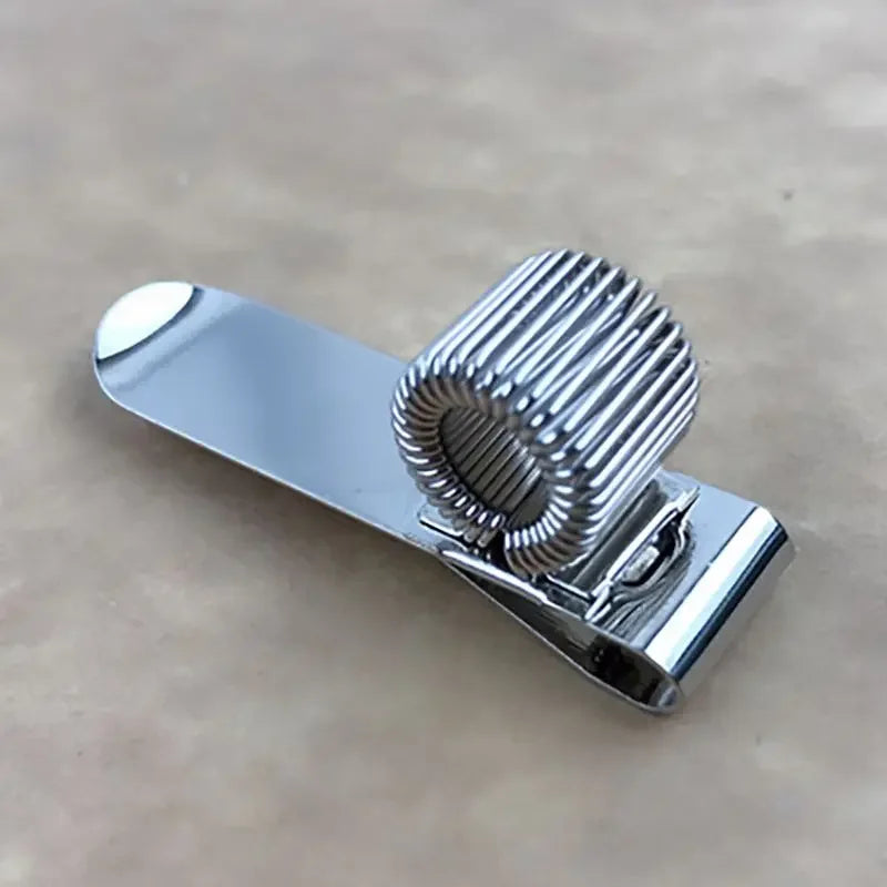 Metal Spring Pen Holder with Pocket Clip – 1, 2 or 3 Hole