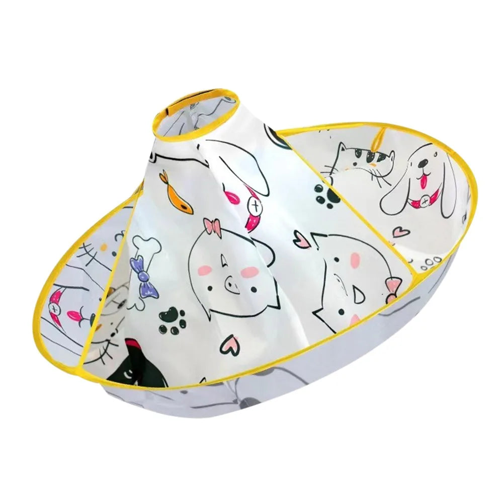 Kids Waterproof Hair Cutting Cape | Colorful Foldable Cloak