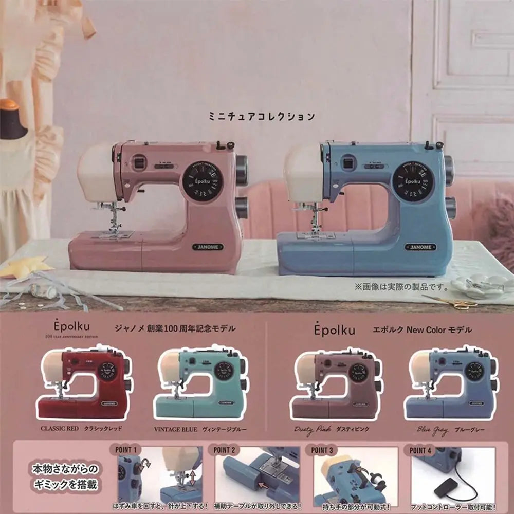 Mini Sewing Machine Decorative Ornament – Plastic Model