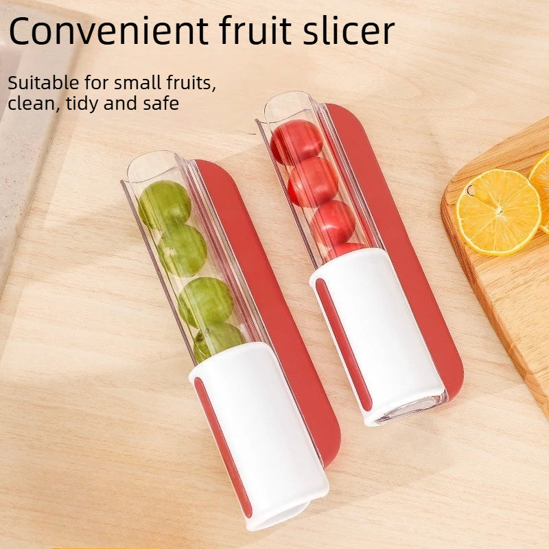 Tomato Cherry Grape Slicer – Multipurpose Fruit Cutter Tool