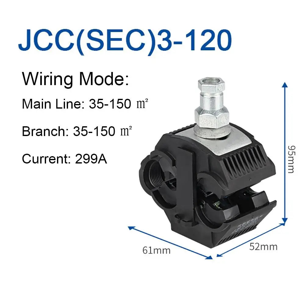 63A/75A Insulation Piercing Connector – No-Strip Cable Clamp
