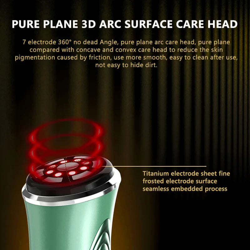 Ultrasonic RF Beauty Device – Dual Face & Eye Anti-Aging