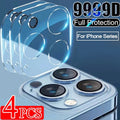 Tempered Glass Camera Lens Protector for iPhone 11–15 Series
