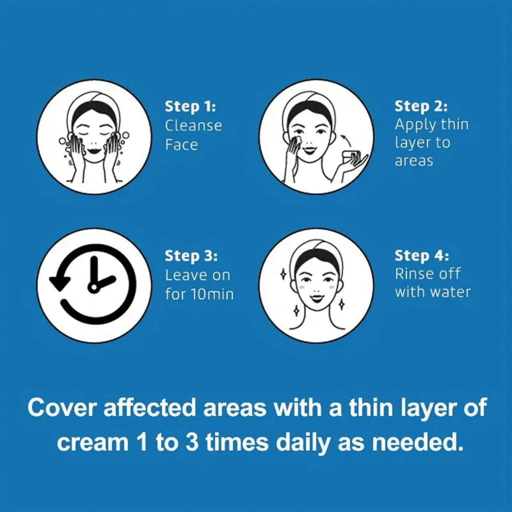 YCHZ Sulfur Face Cream – Brightening & Moisturizing 60g