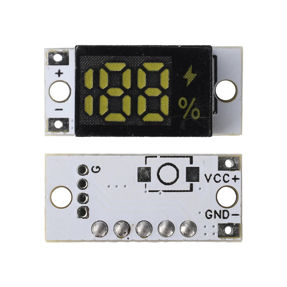 Mini Lithium Battery Level Indicator Module 1S–4S | Gaqqee