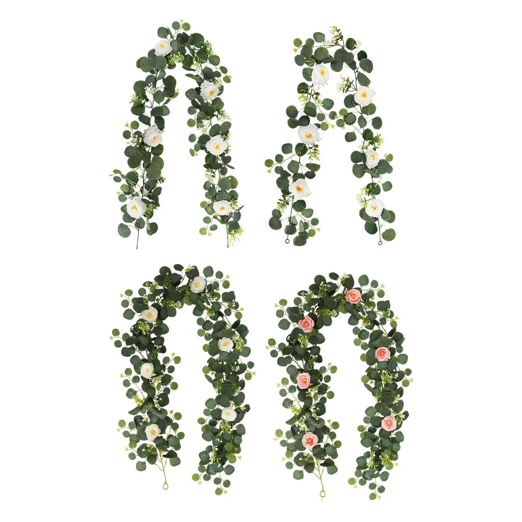 Artificial Eucalyptus Garland Silk Vine – Wedding & Home Decor