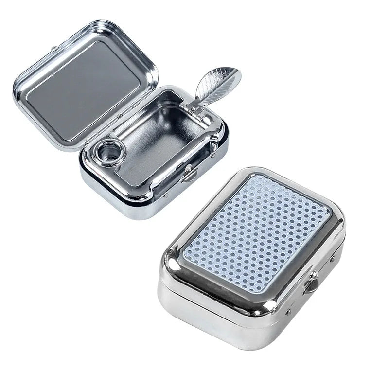 Mini Pocket Ashtray – Portable Colorful Metal | NIFTY