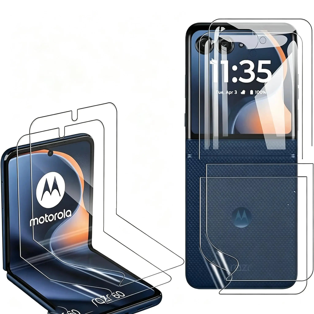 6-in-1 Hydrogel Screen Protector for Motorola Razr Series