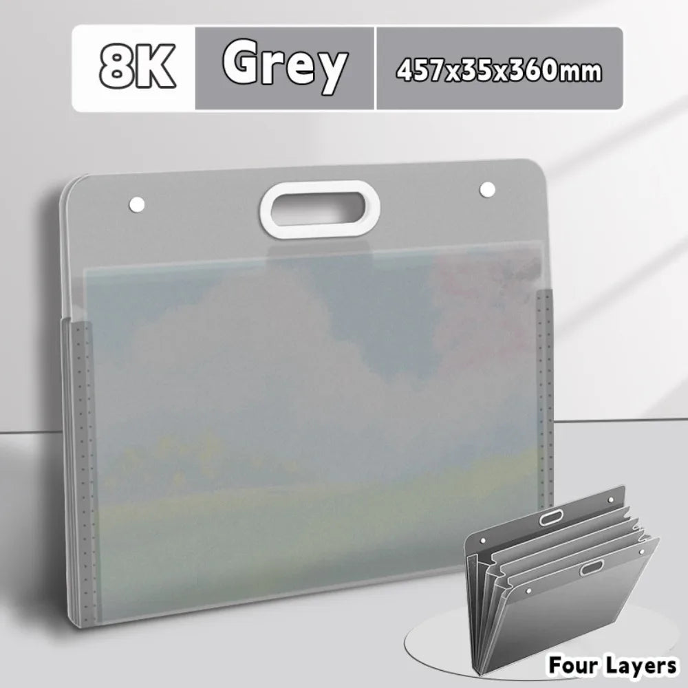 Waterproof Drawing Bag A2 A3 A4 Portable File Folder Album