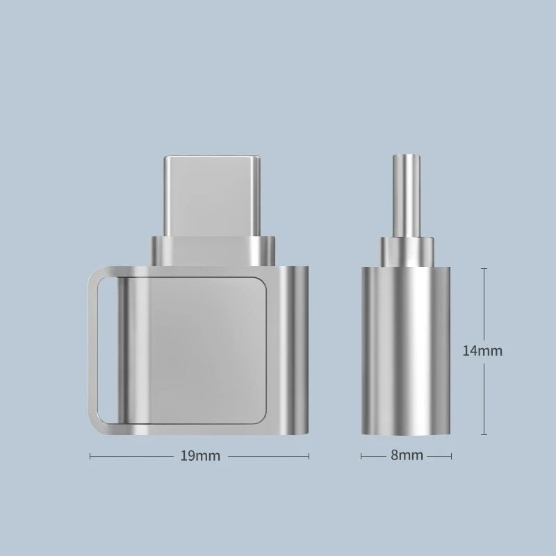 USB-C to Micro SD Card Reader Adapter | Phone Tablet Laptop