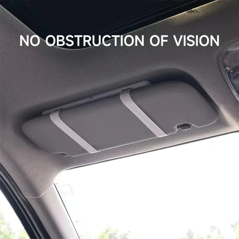 Car Sun Visor LED Vanity Mirror | HD Dimmable Touchscreen