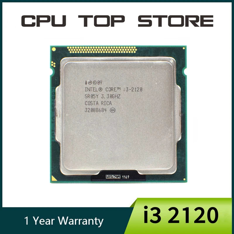Intel Core i3-2120 3.3GHz Dual-Core LGA 1155 Desktop CPU