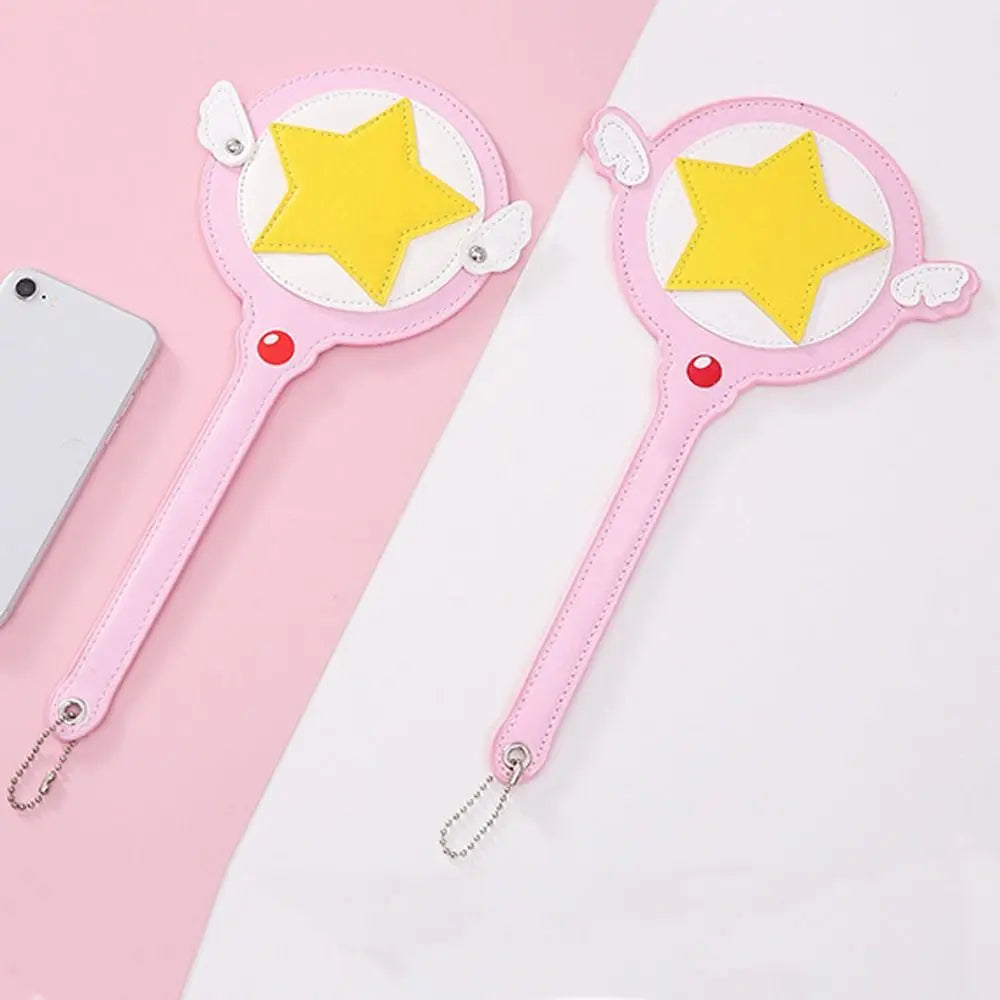Anime Magic Wand Card Holder – Cosplay PU Leather Case